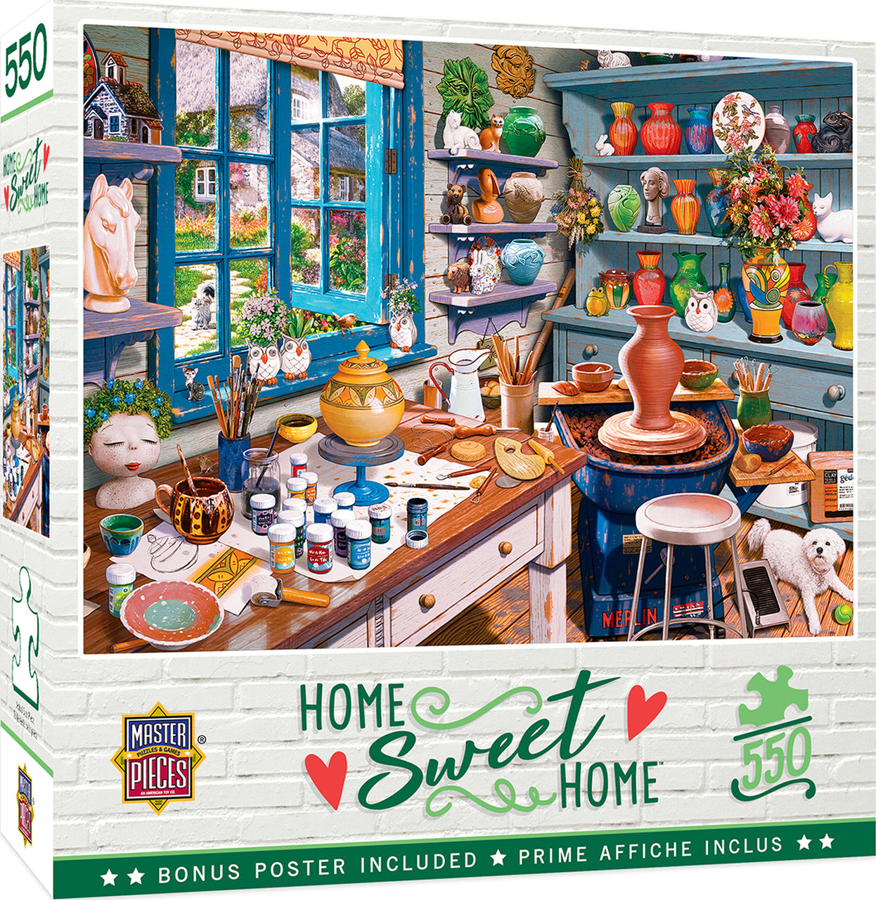 Home Sweet Home - Garden Getaway 550pc Puzzle