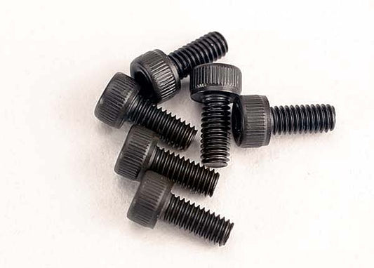 Screws 2.5x6mm cap-head machine (hex drive) (6)