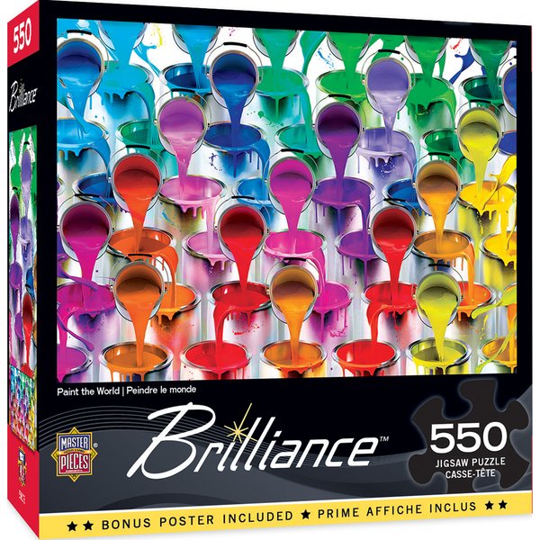 Brilliance - Paint the World 550pc Puzzle