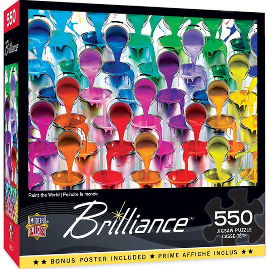 Brilliance - Paint the World 550pc Puzzle