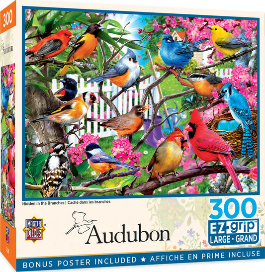 Audubon - Hidden in the Branches 300pc EzGrip Puzzle