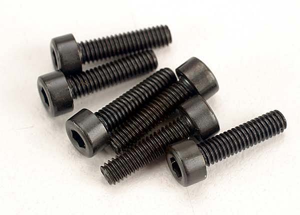 Screws 2.5x10mm cap-head machine (hex drive) (6)