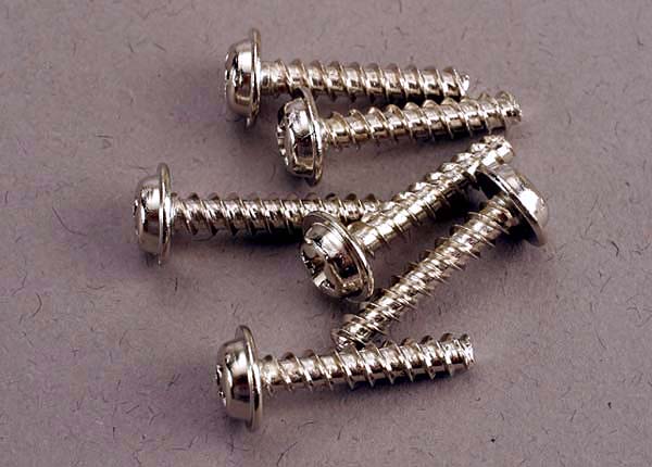 Screws 3x15mm washerhead self-tapping (6)