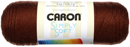 Caron Simply Soft Solids Yarn-Taupe