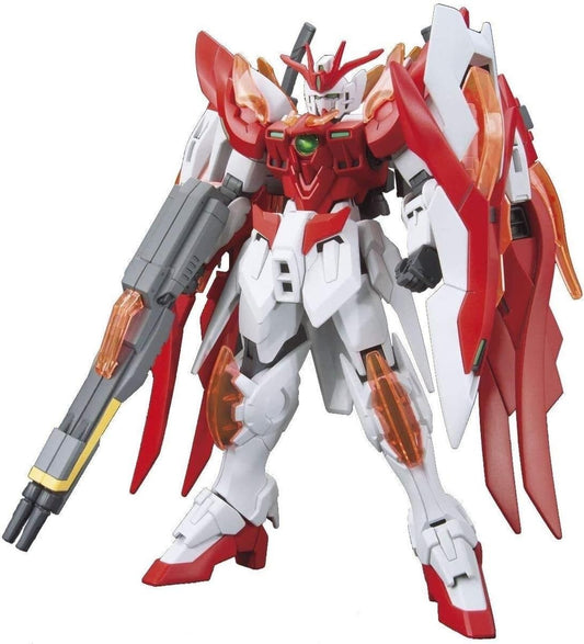 #33 Wing Gundam Zero Honoo Gundam Build Fighters Try, Bandai HGBF