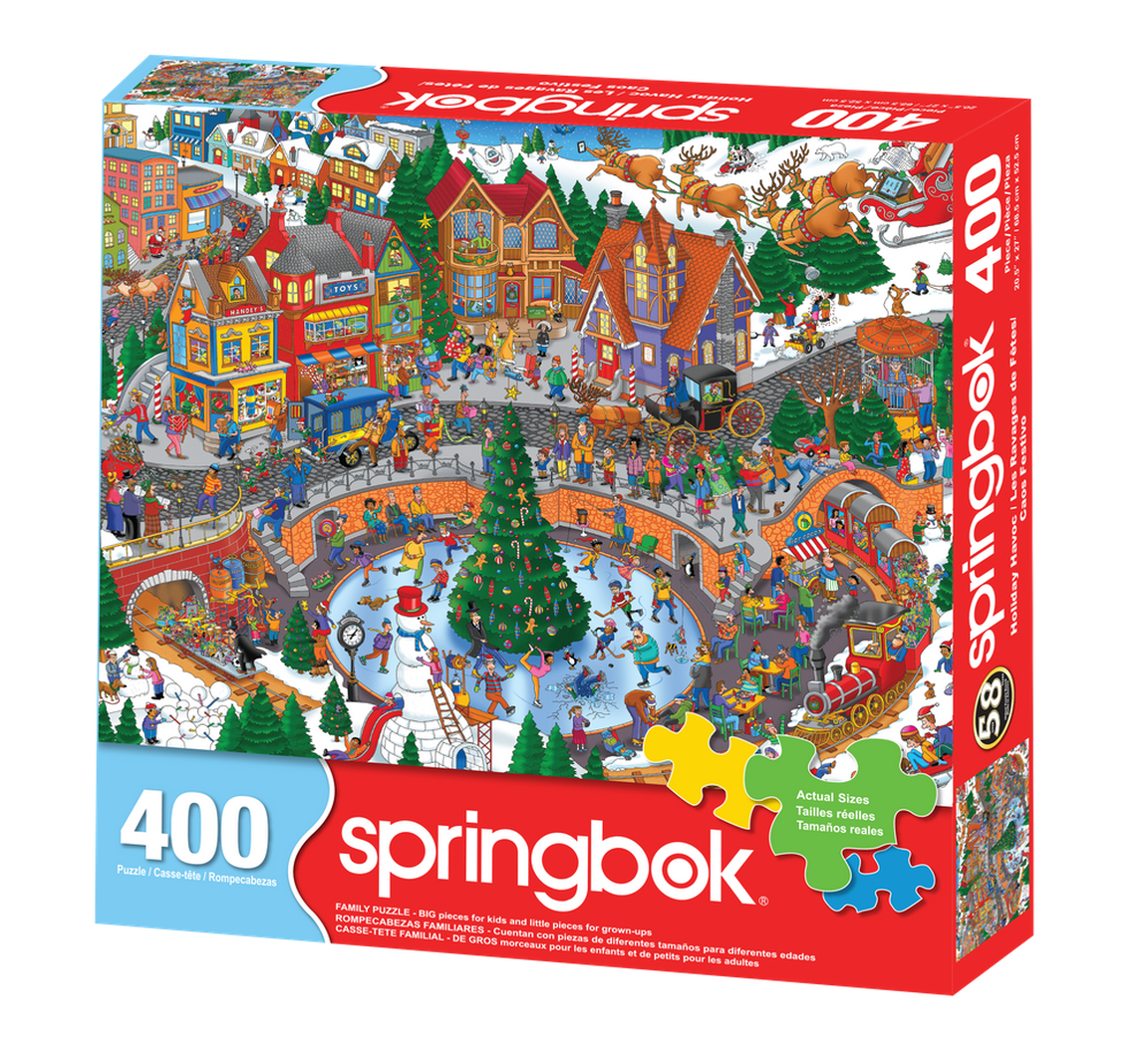 Holiday Havoc 400 Piece Springbok - Family
