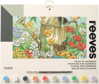 Paint By Number Kit 12"X16"-Watering Can