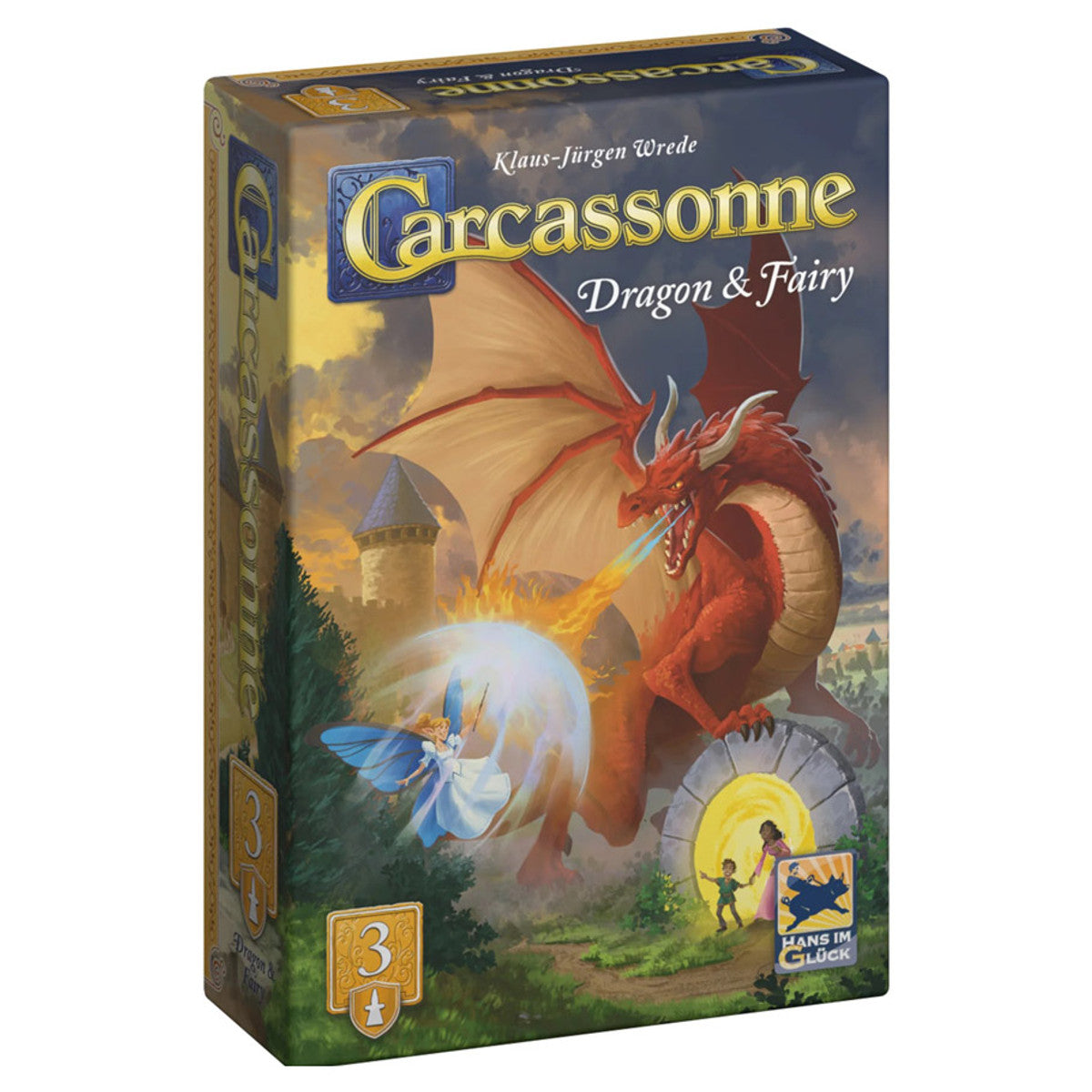 Carcassonne Exp3 (V3.1) : Dragon & Fairy EN