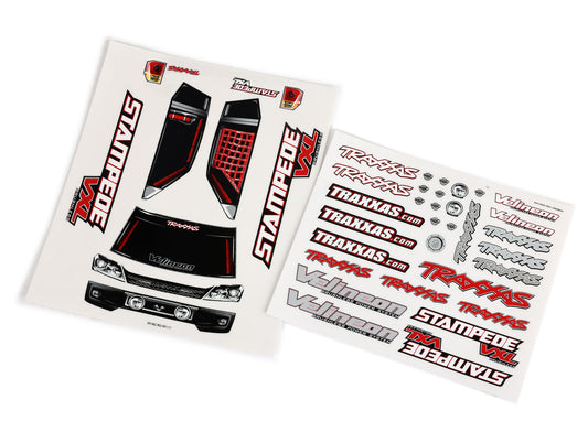 Decal sheets Stampede VXL