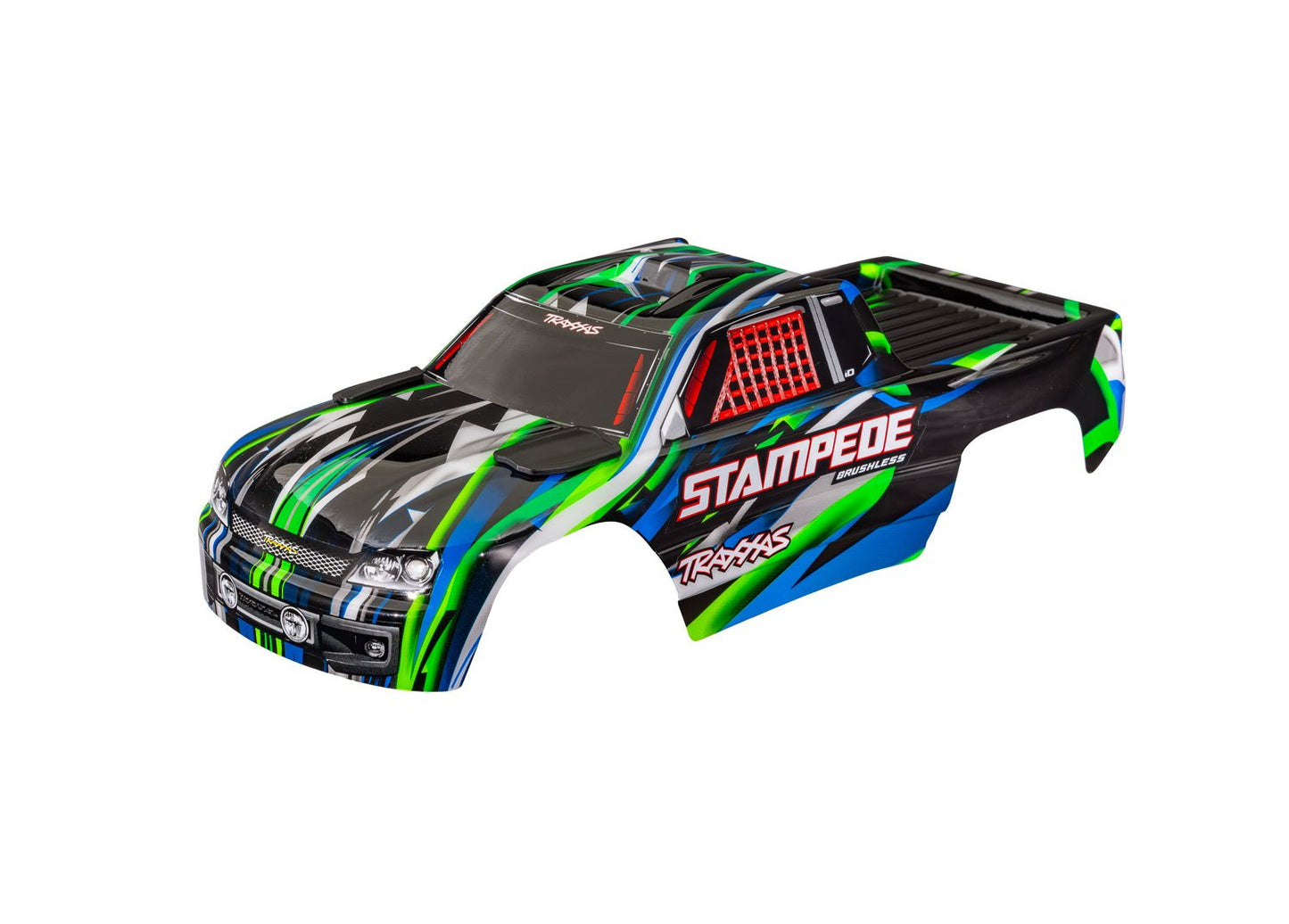 BODY STAMPEDE GRN CLIPLESS