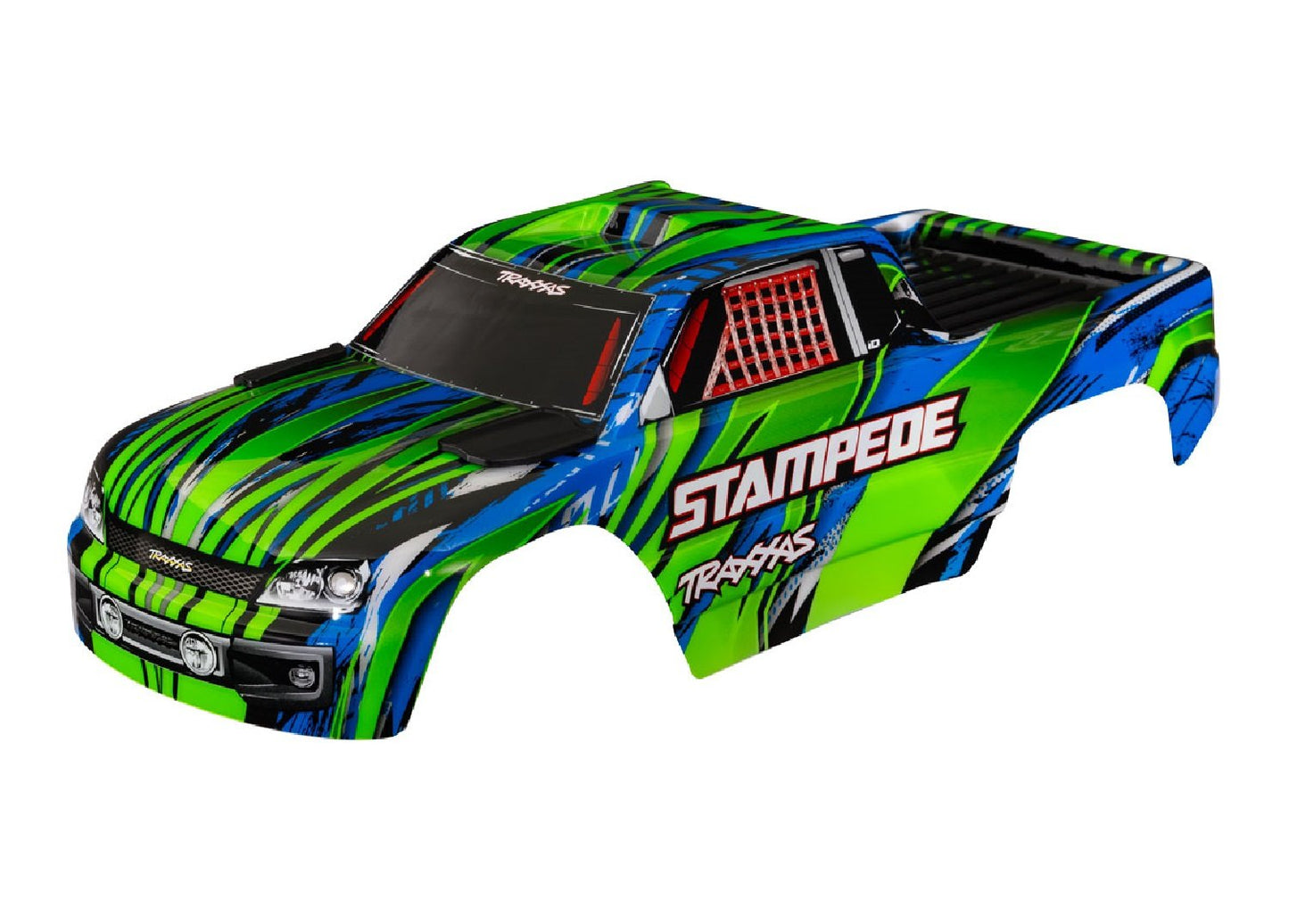 BODY STAMPEDE GRN CLIPLESS