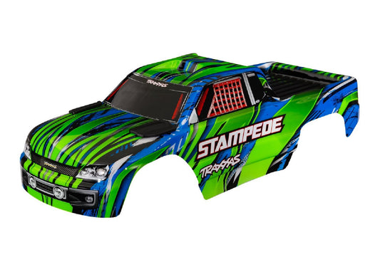 BODY STAMPEDE GRN CLIPLESS