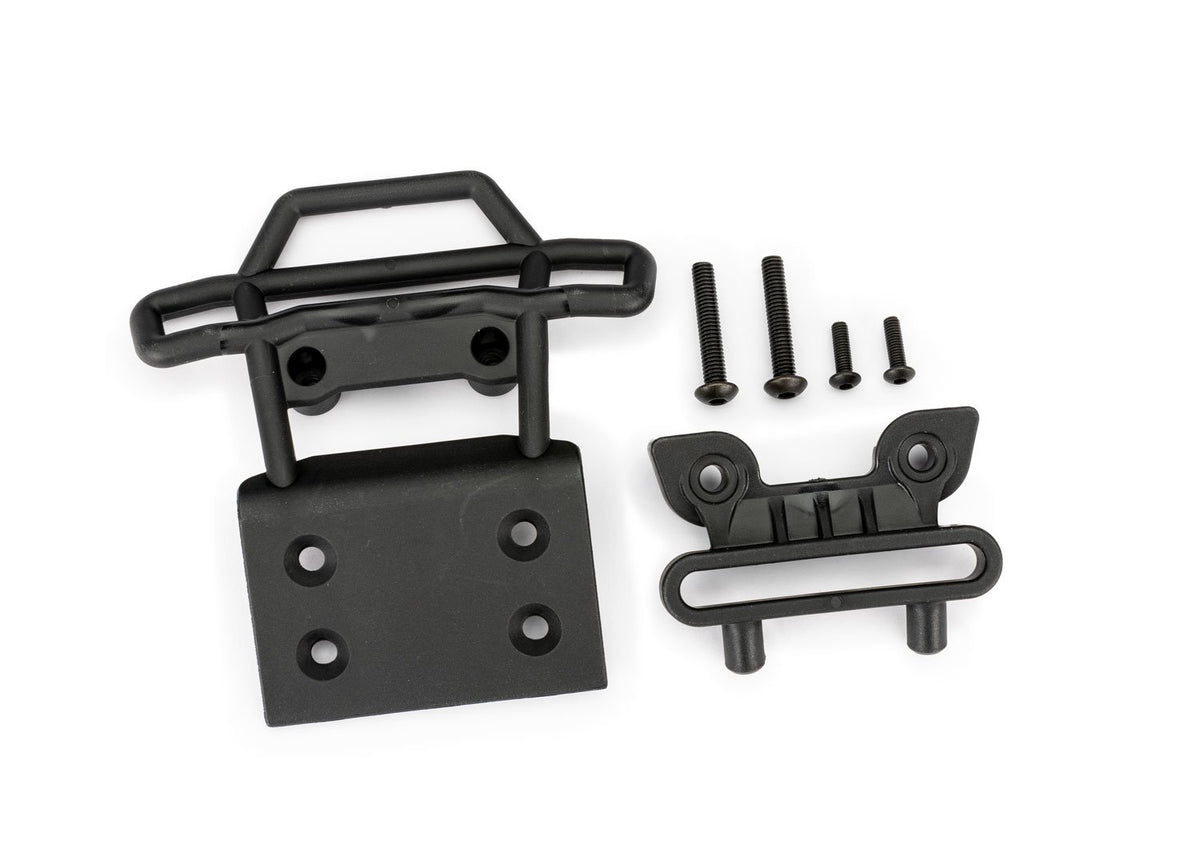 BUMPER FRONT/MOUNT BLACK