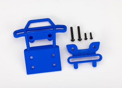 BUMPER FRONT/MOUNT BLUE
