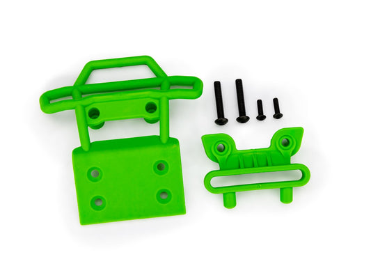 BUMPER FRONT/MOUNT GRN