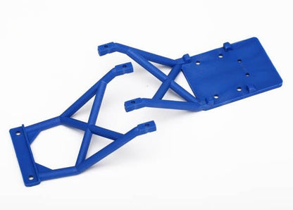 Discontinued - SKIDPLATE F/R STAMPEDE BLUE