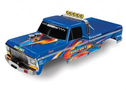 Body Bigfoot  No. 1 blue-x Officially Licensed replica (painted decals applied)