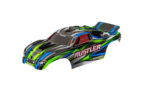 BODY RUSTLER GRN CLIPLESS