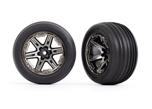 T&W RXT BLK CHRM 2.8/RIBBED