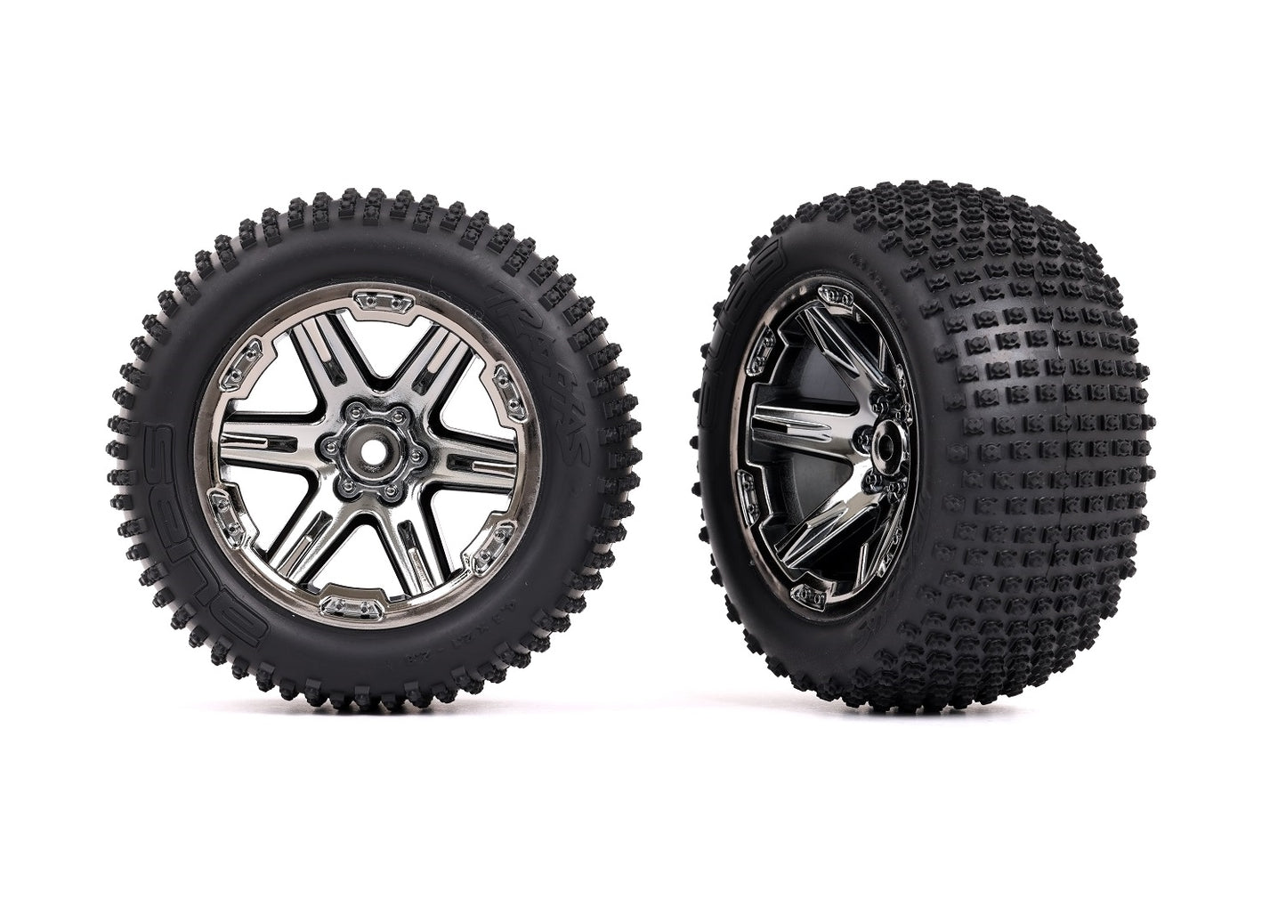 T&W RXT BLK & CHRM 2.8/RIBBED