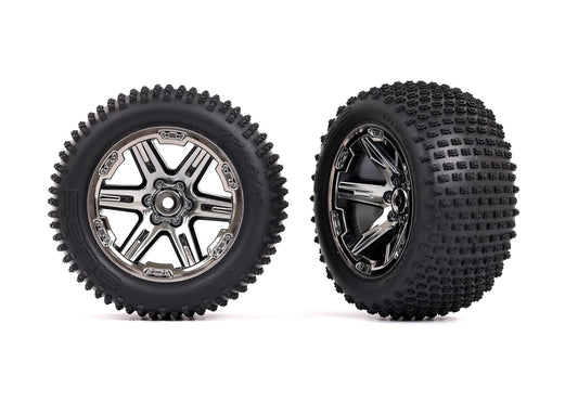 T&W RXT BLK & CHRM 2.8/RIBBED