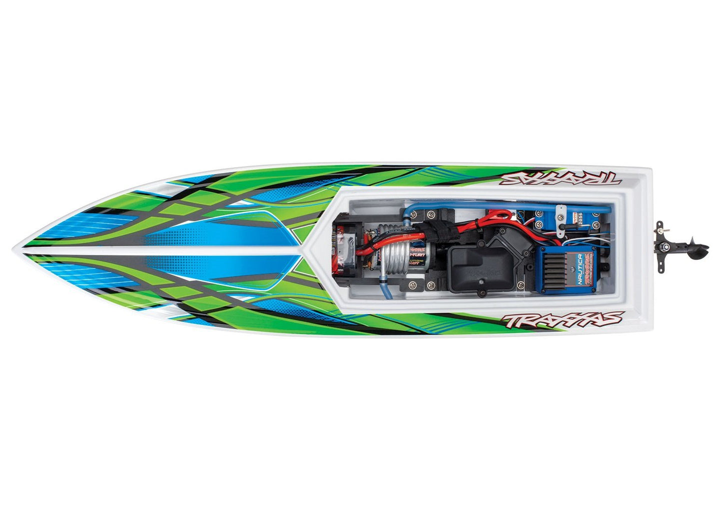 BLAST RACE BOAT GREEN