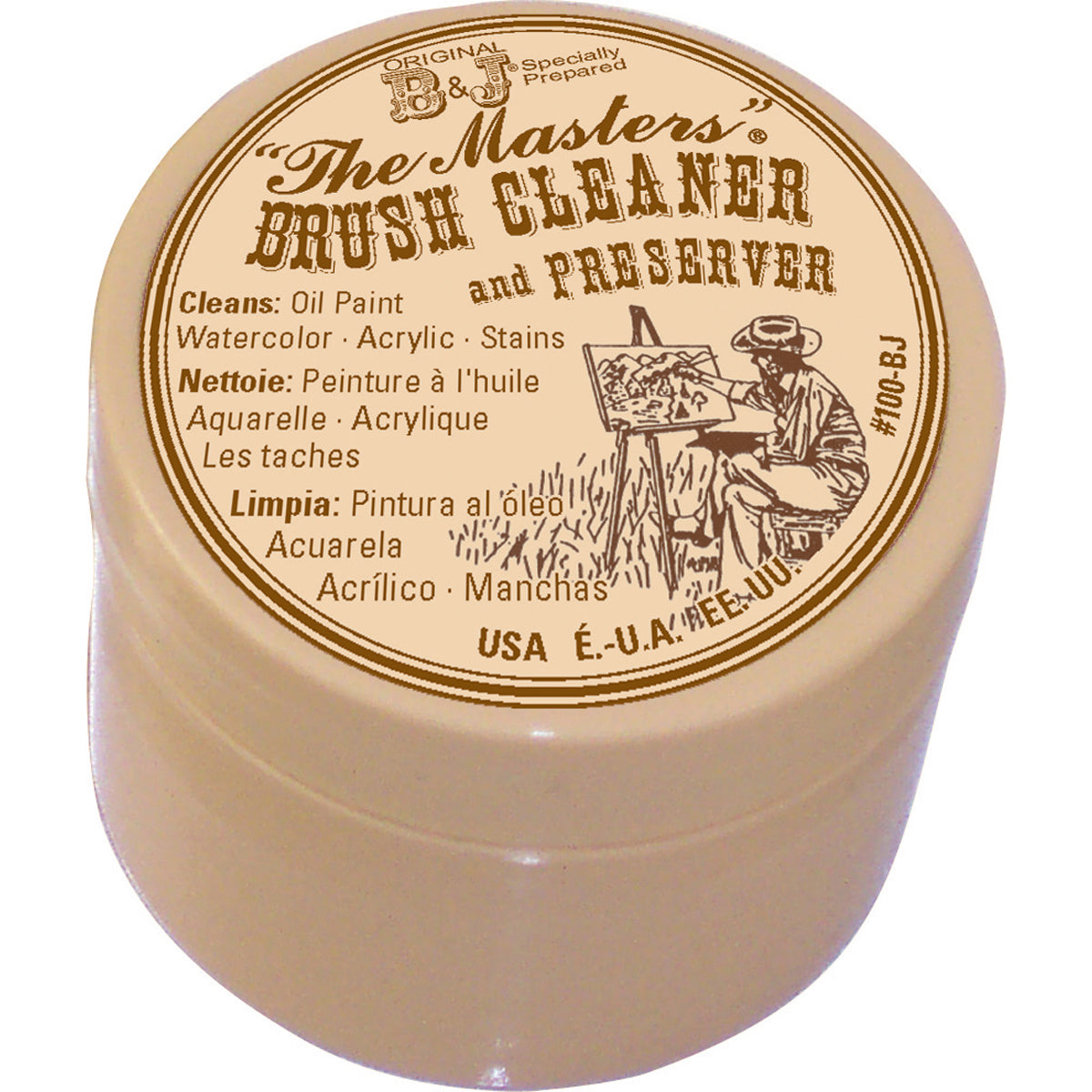 The Masters(R) Brush Cleaner & Preserver-1oz