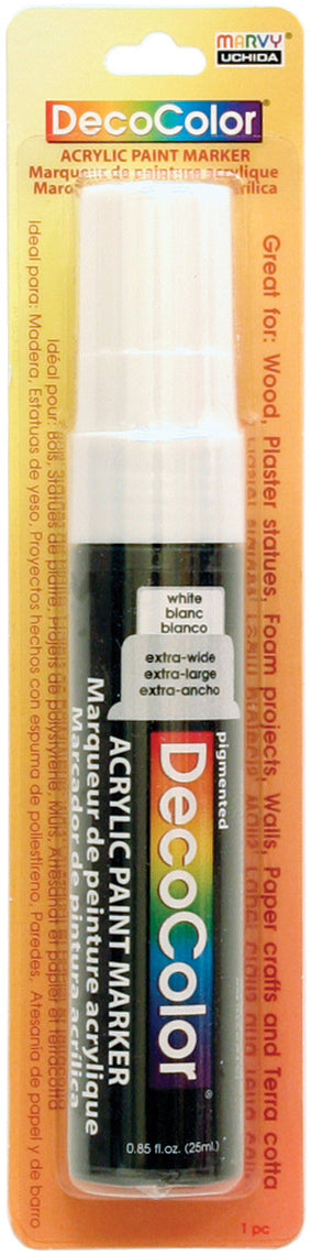 Uchida DecoColor Jumbo Acrylic Paint Marker-White