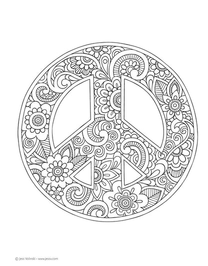 Fox Chapel Publishing - Notebook Doodles Henna Style Coloring