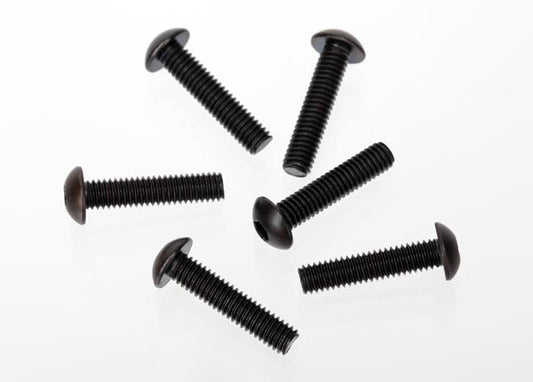 Screws 4x18mm button-head machine (hex drive) (6)