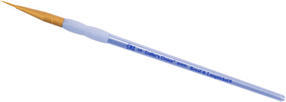 Crafter's Choice Gold Taklon Detail Brush Set 4/Pkg-