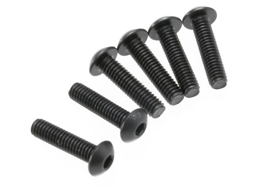 Screws 4x16mm button-head machine (hex drive) (6)