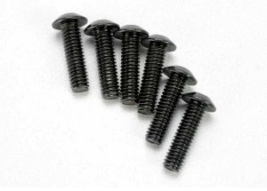 Screws 4x14mm button-head machine (hex drive) (6)