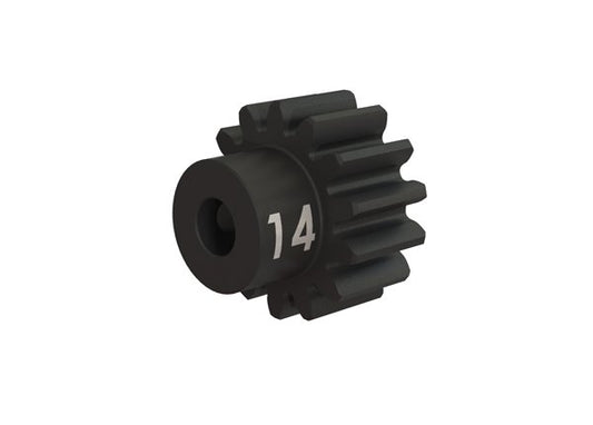 Gear 14-T pinion (32-p) heavy duty (machined hardened steel)/ set screw
