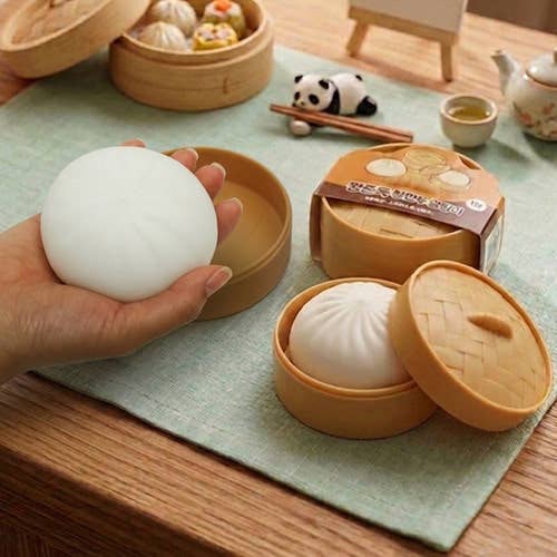 K-Wonderland - King Dumpling Squishy – Super Soft Stress Relief Fidget