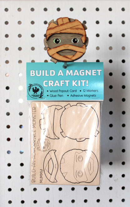 Pheasant & Needham Home Decor & Crafts - DIY Mummy Magnet Kit HALLOWEEN
