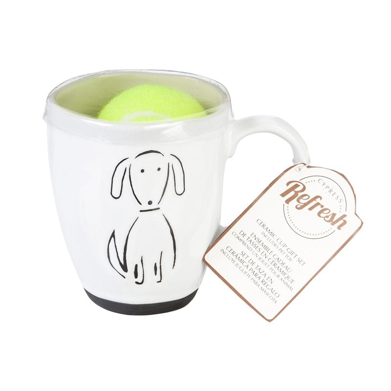 Ceramic Cup Gift Set 16 OZ Pet Dog