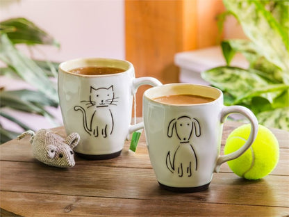 Ceramic Cup Gift Set 16 OZ Pet Dog