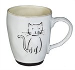 Ceramic Cup Gift Set 16 OZ Pet Cat