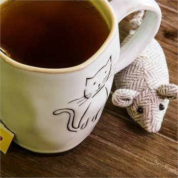 Ceramic Cup Gift Set 16 OZ Pet Cat