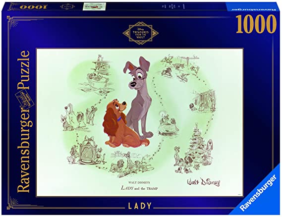 Disney Vault: Lady 1000 pc Puzzle