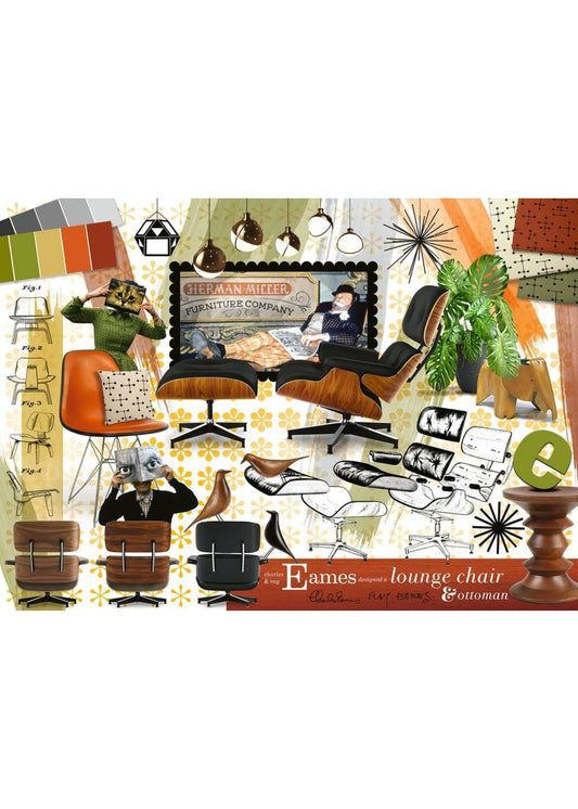 Eames Classic Designs 1000 pc Puzzle