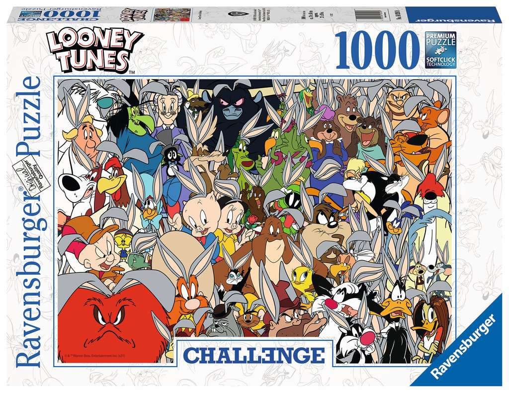 Looney Tunes - CHALLENGE 1000 pc Puzzle