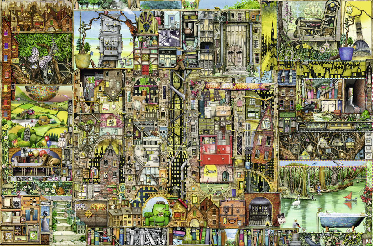 Bizarre Town 5000 pc Puzzle