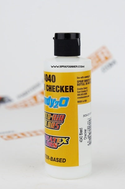 Bleed Checker Createx Auto-Air 2 oz. Bottle Candy2O Waterborne Custom Paints