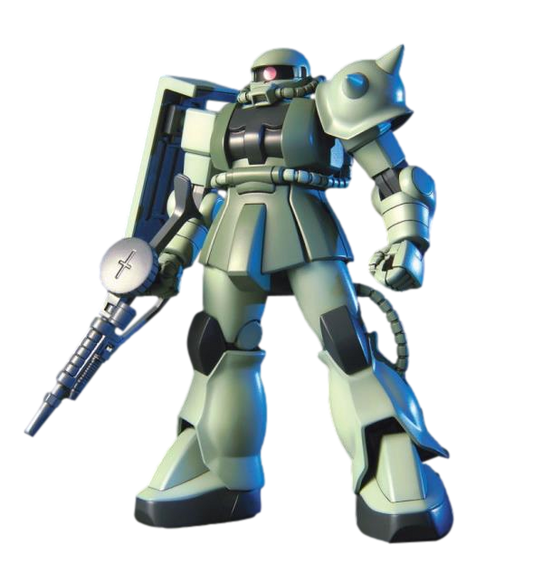 #40 MS-06 Zaku II Mobile Suit Gundam, Bandai HGUC