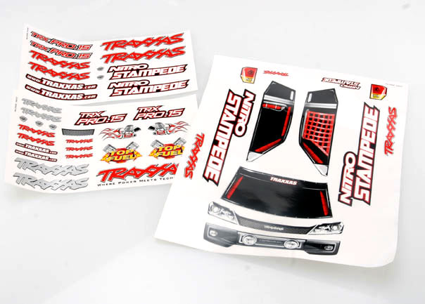 Decal sheets Nitro Stampede