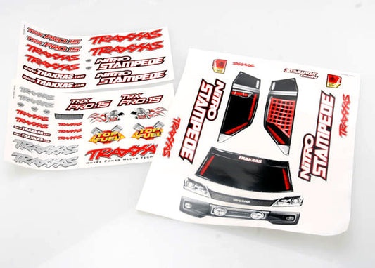 Decal sheets Nitro Stampede
