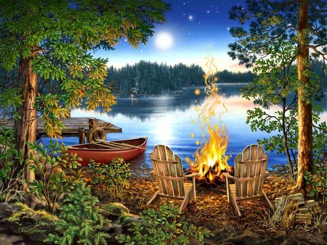 Lakeside 500 Piece Wooden Jigsaw Puzzle