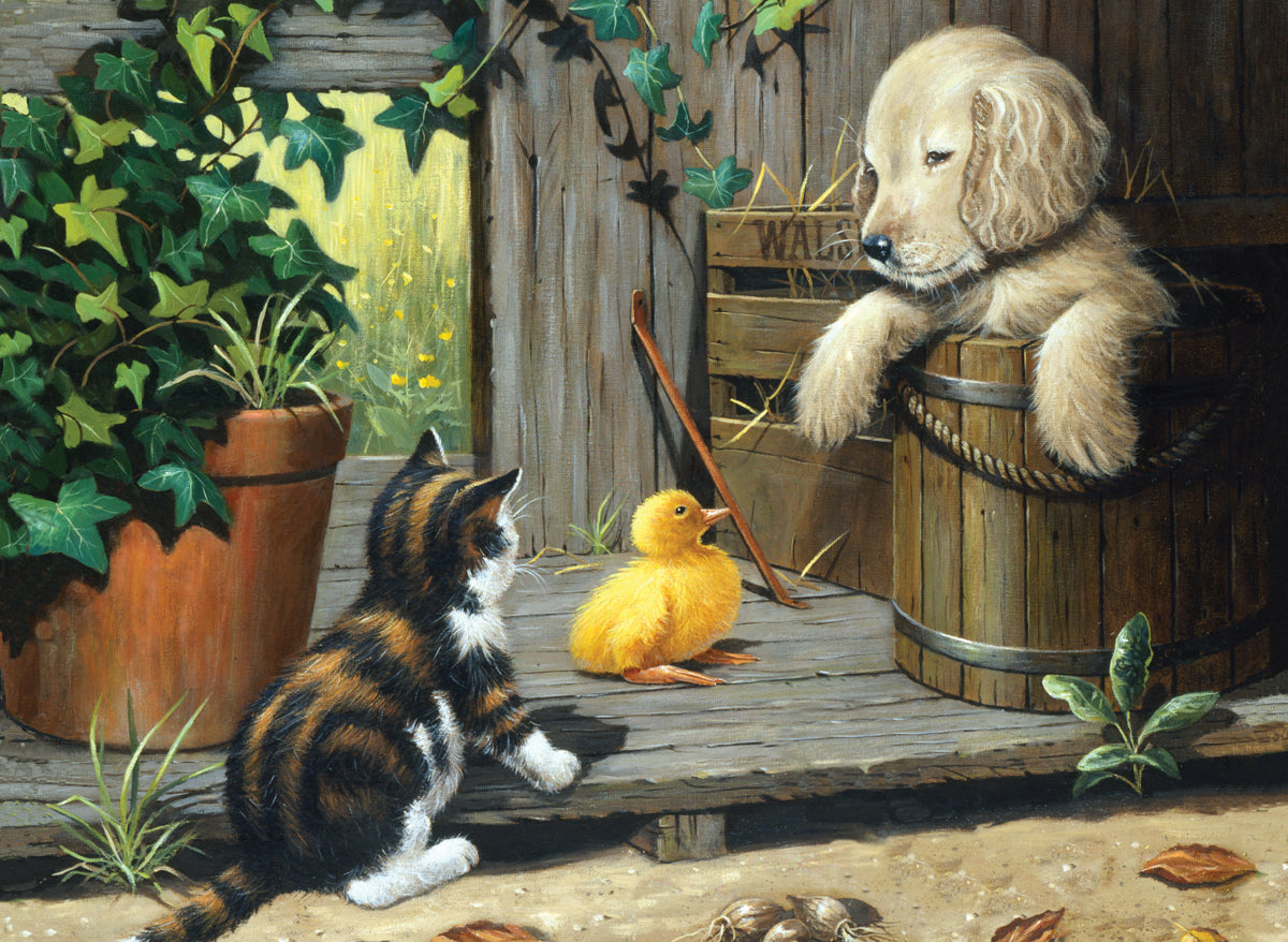Junior Large Paint By Number Kit 15.25"X11.25"-3 Buddies